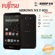 FUJITSU Arrows NX F-02G (3/32) Docomo Original Used Budget Android Phone