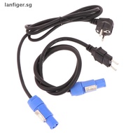 LL Moving Head Light Power Cable Plug Connector Exchange To Powercon Connector US Euro UK AU Plug Fo