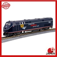 Kato USA Model Train Product N GE P42 Amtrak Midnight Blue #100 with 50th Anniversary Logo (176-6035
