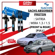 Sachs Proton Wira 1.3 / 1.5 , Satria , Putra Absorber Full Set / Front (Depan) / Rear (Belakang) Import Original