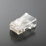 Tarrows CRJ45K-200P RJ45 Plug/Connector for TARO'S LAN Cable, CAT5e, Single and Stranded Wire, 200 P
