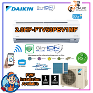 WIFI DAIKIN R32 2HP Air Conditioner FTV50PBV1MF Gin-ION Filter Standard Non Inverter FTV PB SERIES F