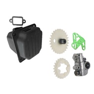 <Hot DELA> Oil Pump Gasket with Muffler Kit for  038 380 MS380 MS381 038AV Chainsaw❀