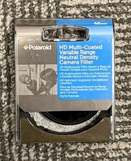 Polaroid HD Multi-Coated Variable Range ND Filter MC Fader 46mm 37mm ND 2-2000 9成新如圖, 90% new, 運作正常,