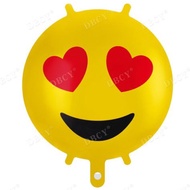 6pcs Emoji foil balloon 18inches