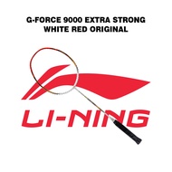 Raket Badminton Lining G-Force 9000 Extra Strong White Red Original