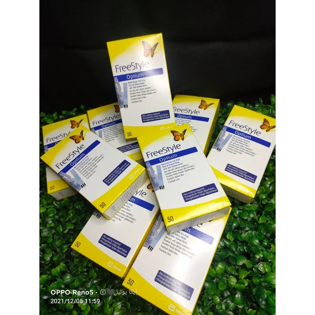 Strip Freestyle Optium Gula Strip Gula Darah 50 Strip Original