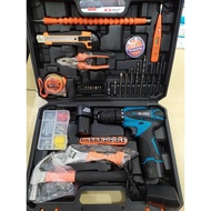 MOSTAZ MS1005 12V CORDLESS DRILL &amp; 41PCS HANDTOOLS SET