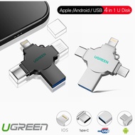Ugreen PenDrive 1TB 2TB USB Flash Drive for IOS Android Pendrive 4in1 Smartphone Micro USB USB Stick