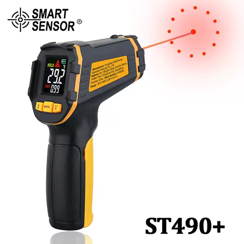 Digital Infrared Thermometer Non Contact Laser IR Temperature LCD Display Gun Pyrometer Tester Aquar