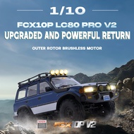 FMS  FCX10 LC80 PRO V2 Toyota  Land Cruiser 1/10 RC Electric Remote Control Model Car Rock Crawler A