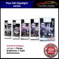Bosch Plus 120 Gigalight H4 / H7 / H11 / HB3 / HB4 12V Halogen Headlight Bulb (2pcs)