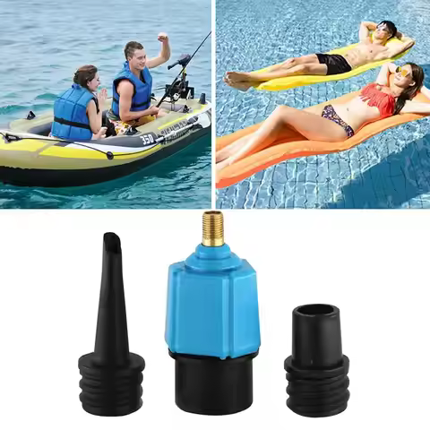 Functional Car Compressor to Inflatable Pump Inflatable Boat Kayak Adaptor Mattress,Swimming, Inflat