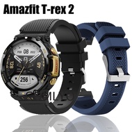 Fit For Amazfit T-rex 2 T REX 2 Strap Smart watch Silicoen Soft Sports Bracelet Band