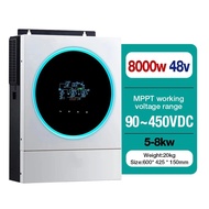 HOt 3Kw 5Kw 8Kw 10Kw Dual Output Off on Grid Invertor 48V Hybrid Solar Inverter Pure Sine Wave Solar