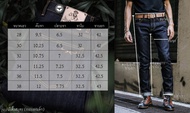 KHEN DENIM นรสิงห์ 20oz. #Norrasing ทรงกระบอกเล็กตรง ผ้าสีเข้มจัด กางเกงกล่องบรรจุซองใส่นามบัตรยีนส์