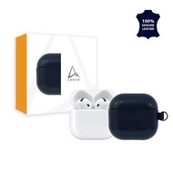 ARMOR AirPods 4 全真皮保護殼_太空藍