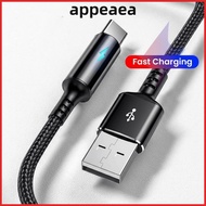 APPEAEA Micro USB Cable, Nylon Fast Charging USB Type C Cable,  Portable 25cm Short Fast Charging Ca