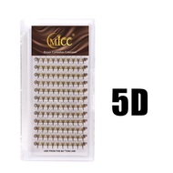5D 6D 8D 10D Dark Brown Eyelashes Promade Colored Premade Fans Lash Extensions Soft Pre Made Volume