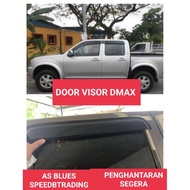 🔥DOOR VISOR ISUZU DMAX / KENING PINTU ISUZU DMAX / AIRPRESS ISUZU DMAX 4PCS