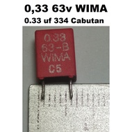 0.33 0.33uf 63v 100v WIMA 334v High End Capacitor