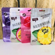 海亿醇然心动 海盐水果味薄荷糖果 Kiss delicias Sea Salt Fruit Flavour Mint Candy 18g