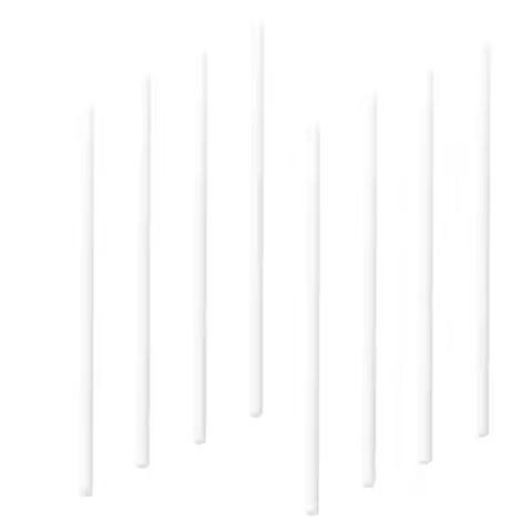 8Pcs Hanging Burning Rods Aluminium Oxide Ceramic Jewelry Firing Tools Pottery Kiln Accessories Stro