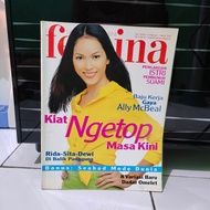 MAJALAH FEMINA COVER DECHY 2000