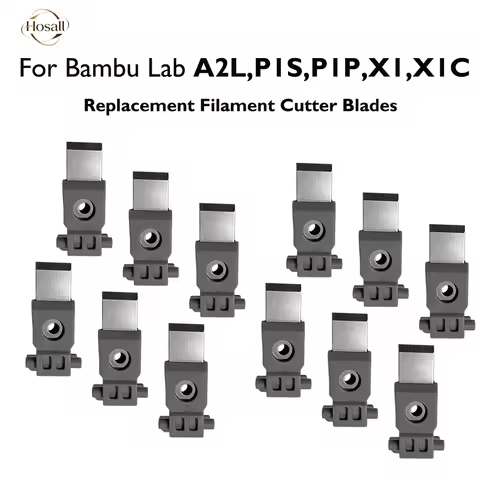 Replacement Filament Cutter Blades for Bambu Lab A2L A1 P1S X1C Precision Cutting Blades Prevent Fil
