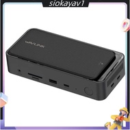 USB C 13-In-1 Docking Station Triple 4K@60Hz Display M.2 PCIe/ SSD Enclosure for Professionals and G