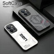 HP Redmi 15c SoftCase | MR65 | Redmi 15C Glitter Softcase | Case Casing Latest Camera Protectivehp f