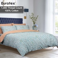 Eurotex 100% Cotton, 1000 Thread Count, Fitted Bedsheet Set / Bedset - Loft Living Dominique
