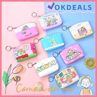 OKDEAL San-X Sumikko Gurashi Coin Bag Birthday Gift Small Cartoons Pattern Wallet Zipper Pocket