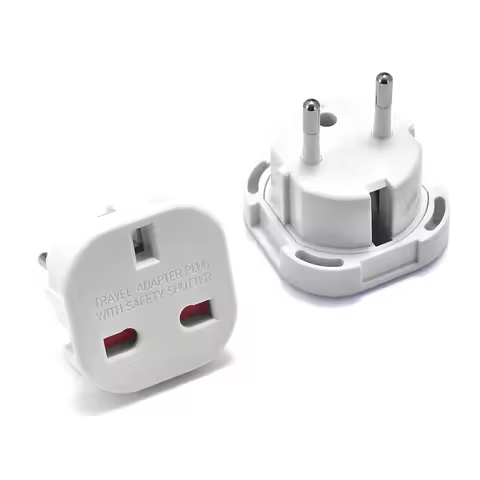 1pcs UK to EU Socket Adapter 220V Euro Travel Plug Converter AC Wall Charger Power Adapter UK Britis