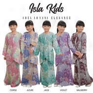 Kurung Isla Kids I Baju Kurung Budak I Baju Raya Budak I Baju Sedondon Ibu dan Anak