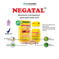 Obat Herbal Alami Halal NEGATAL 18 Kapsul Mengatasi Kulit Gatal Gatel2 Seluruh Badan Alergi Dingin K