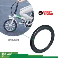 BAN LUAR SEPEDA LIPAT LISTRIK UKURAN 16 X 2.125 MR JACKIE EB906