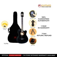 RJ Guitars Deluxe Manila Folk Steel Acoustic Guitar