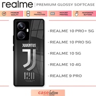 Glossy Softcase For REALME 10 4G | 10 5G | 10 Pro 5G | 10 Pro Plus + 5G | 9 Pro [Juventus]