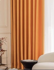 現貨👍🏻全新遮光窗簾布（橙色）