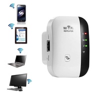 WIFI ตัวดูดเพิ่มความแรงสัญญาณไวเลส Wifi Repeater ตัวกระจายสัญญาณไวไฟ 300 Mbps ไม่ต้องเดินสาย