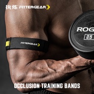 FitterGear BFR Blood Flow Restriction Training Band - Tali Latihan Hadkan Aliran Darah BFR untuk Len