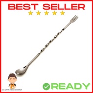 Long Spoon | Bar Spoon | Long Bar Spoon | 27cm Stainless Steel Cocktail Spoon