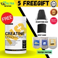 N8 CREATINE 500g - FREE GIFT WRIST BAND, DRAWSTRING BAG, TESTER PROTEIN KING WHEY, MASS KINGDOM, N8 