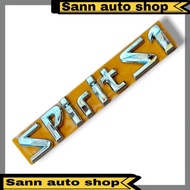 SPIRIT S1 Logo Emblem for Nissan Terrano Car, Original Spirit S1 Chrome Logo Emblem