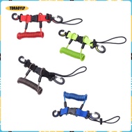 [tdraoylp] Diving Lanyard Spring  Lanyard Camera Lanyard with  Buckle Diving Clips  Lights Underwate