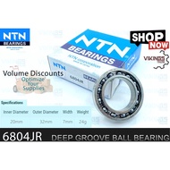 DIJAMIN JAPAN NTN 6804 6804JR JAPAN NTN BEARING 100% ORIGINAL DEEP GROOVE BALL BEARING