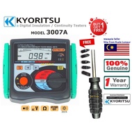 Kyoritsu 3007A Insulation/Continuity Tester (NEW &amp; ORI KYORITSU)