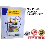 💯FAST DELIVERY MAPP GAS & OXYGEN TORCH SET Welding Torch Brazing Torch Soldering Aweld Oxygen Gas