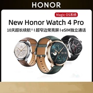 Honor Watch 4 Pro Smart Watch eSIM Call Ultra-Narrow Edge Always Bright Screen 10 Days Long Battery Life 4pro